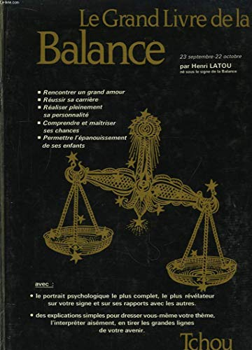 Grand livre de la Balance (Le)