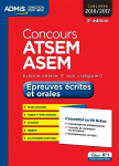 Concours ATSEM et ASEM 2016-2017, épreuves écrites et orales