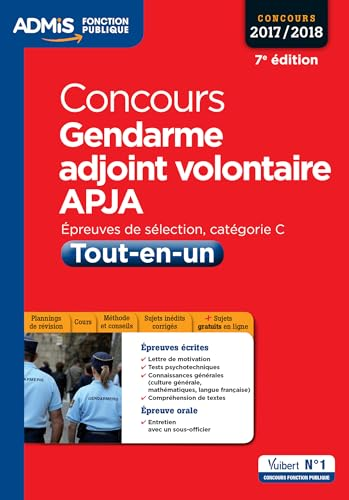Concours gendarme adjoint volontaire APJA catégorie C