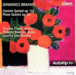 4 quintettes, vol.1 : quintette pour clarinette, op.115. Quintette pour piano, op.34. (Les)