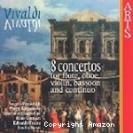 8 concertos for flute, oboe, violin, bassoon and continuo