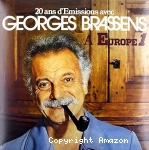 20 ans d'emissions avec Georges Brassens à Europe 1