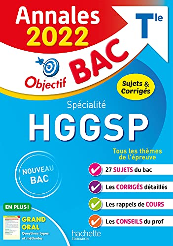 Annales 2022 Spécialité HGGSP
