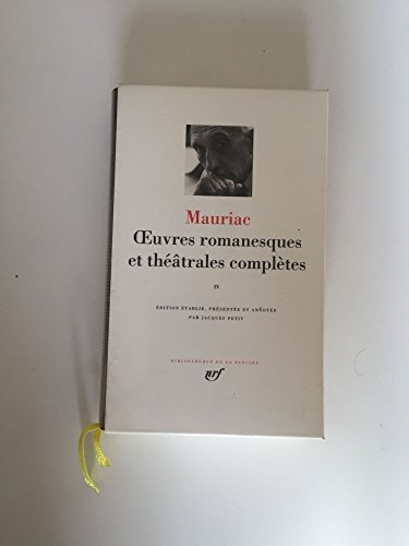 Oeuvres romanesques et théâtrales complètes. t.4
