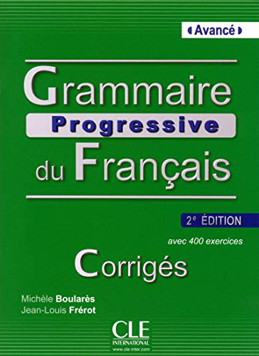 Grammaire progressive du français, niveau Avancé :