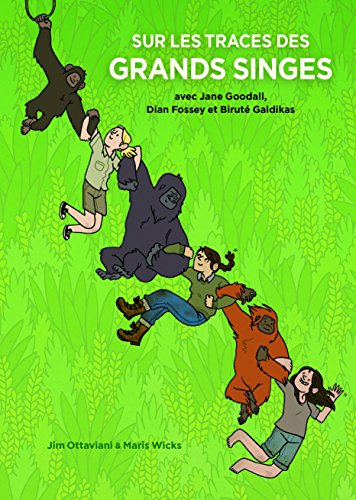 Sur les traces des grands singes avec Jane Goodall, Dian Fossey et Biruté Galdikas
