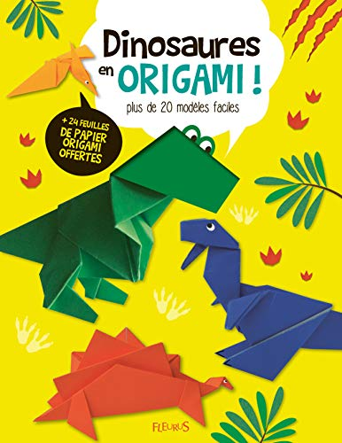 Dinosaures en origami !