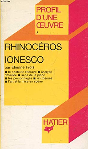 Rhinocéros (1959), Ionesco