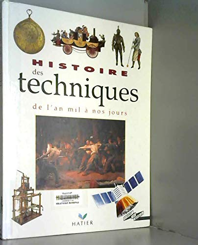 Histoire des techniques