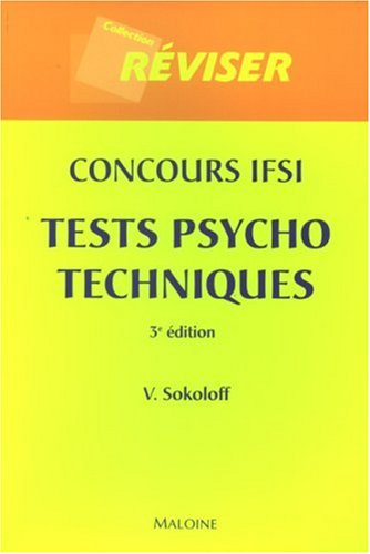 Concours IFSI, tests psychotechniques