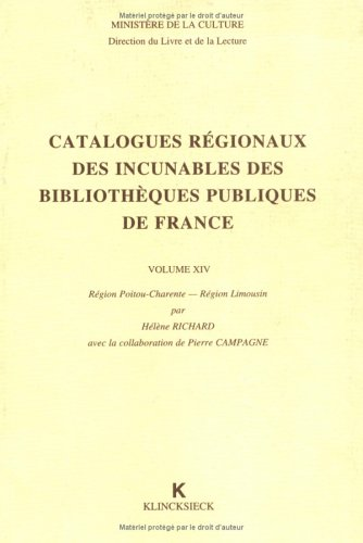 Catalogues régionaux des bibliothèques publiques de France