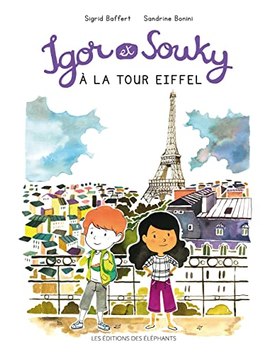 Igor et Souky à la tour Eiffel