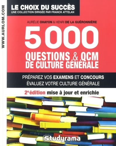 5.000 questions & QCM de culture générale