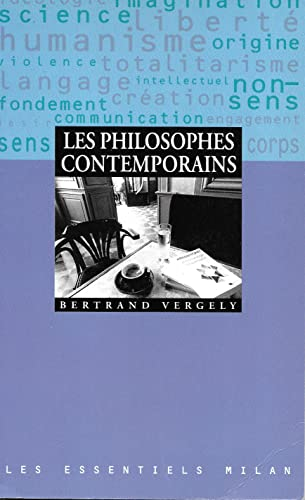 Philosophes contemporains (Les)