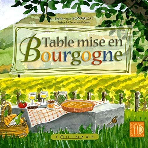 Table mise en Bourgogne