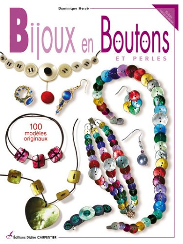 Bijoux en boutons et perles