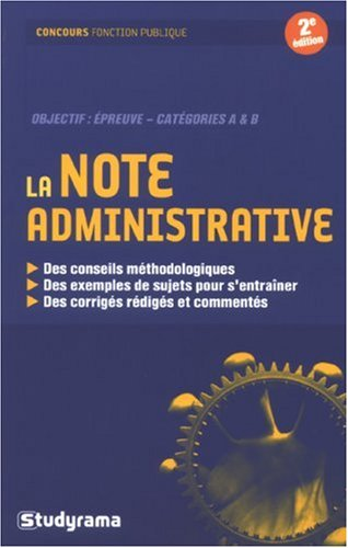 La Note administrative