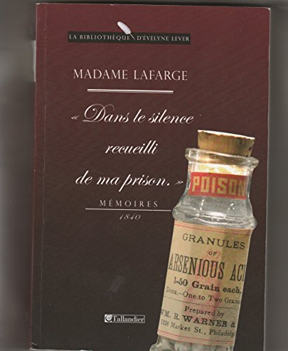 Mémoires de Madame Lafarge
