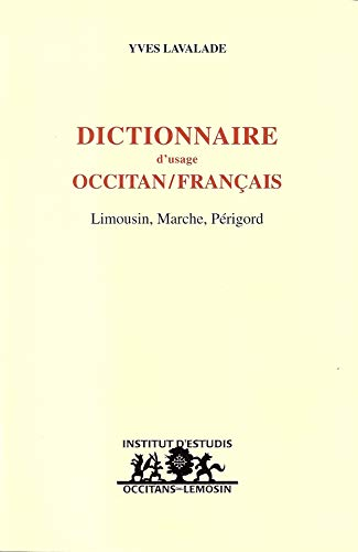 Dictionnaire d'usage Occitan / Français